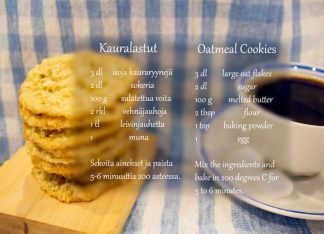 Quick and crispy oat cookies - Nopeat ja rapeat kauralastut