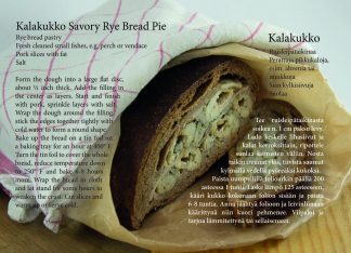 Finnish rye bread pie - Perinneruoka kalakukko