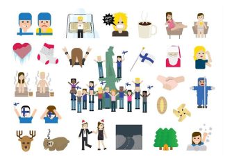 Finland emoji set - Suomi-emojikokoelma