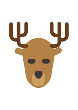Reindeer emoji - Poro emoji