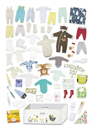 Idea from Finland - Baby box - Äitiyspakkaus
