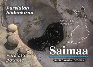 Saimaa UNESCO Global Geopark - Pursiala Pothole