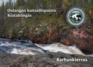 Oulangan kansallispuisto Kiutaköngäs