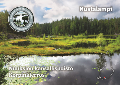 Nuuksion kansallispuisto Mustalampi