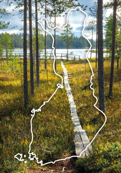 Map of Finland: Duckboards