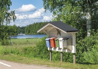 Rantatien postilaatikko