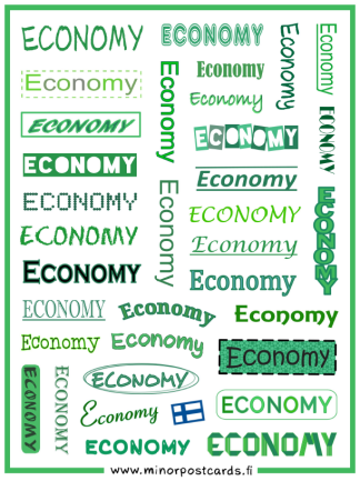 Economy sticker sheet