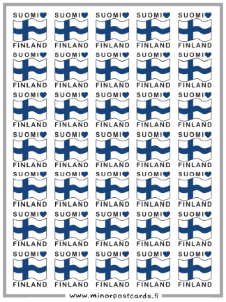 SF Flag 35 sticker sheet