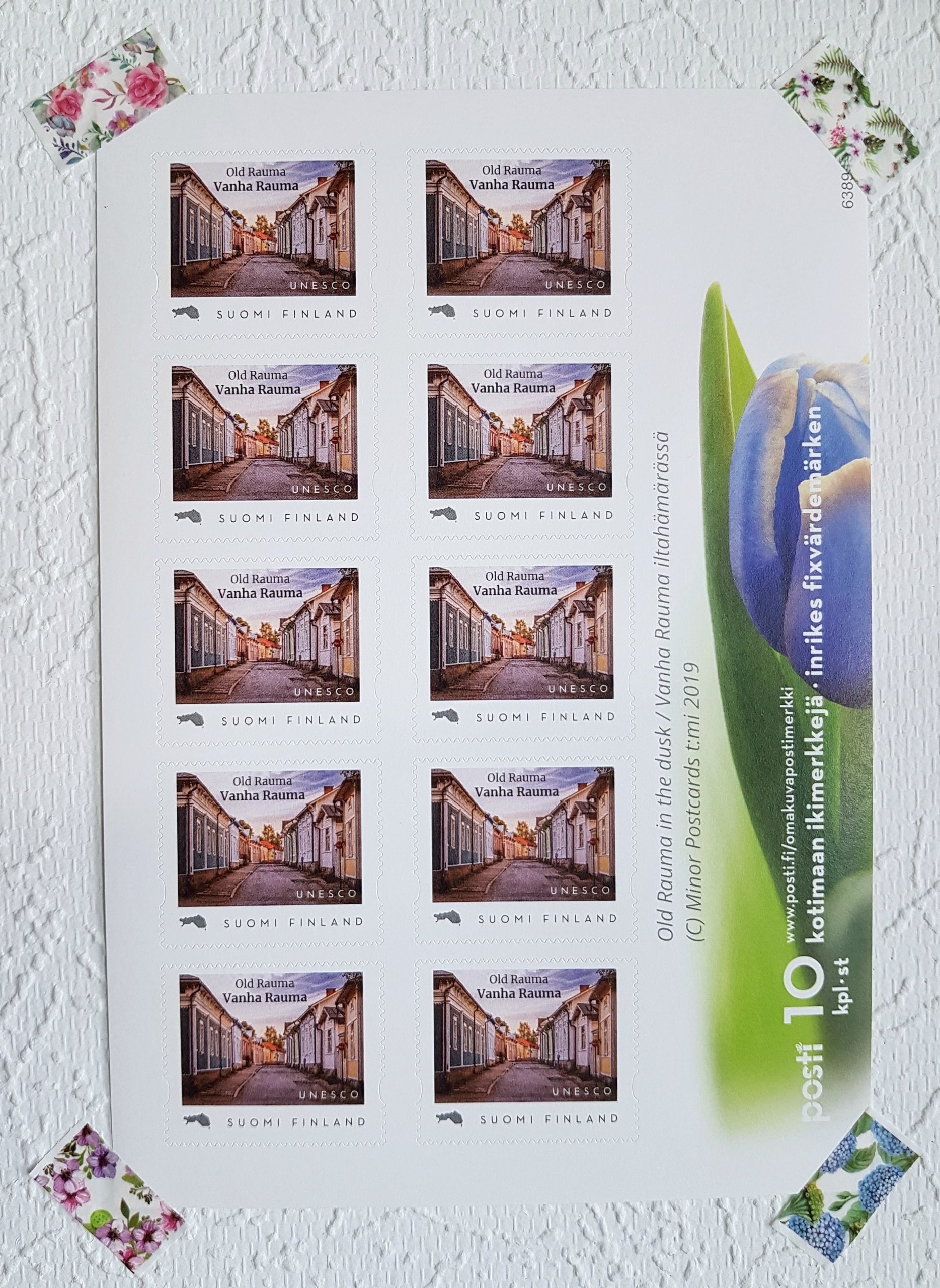 Unesco Old Rauma stamp - Image 3