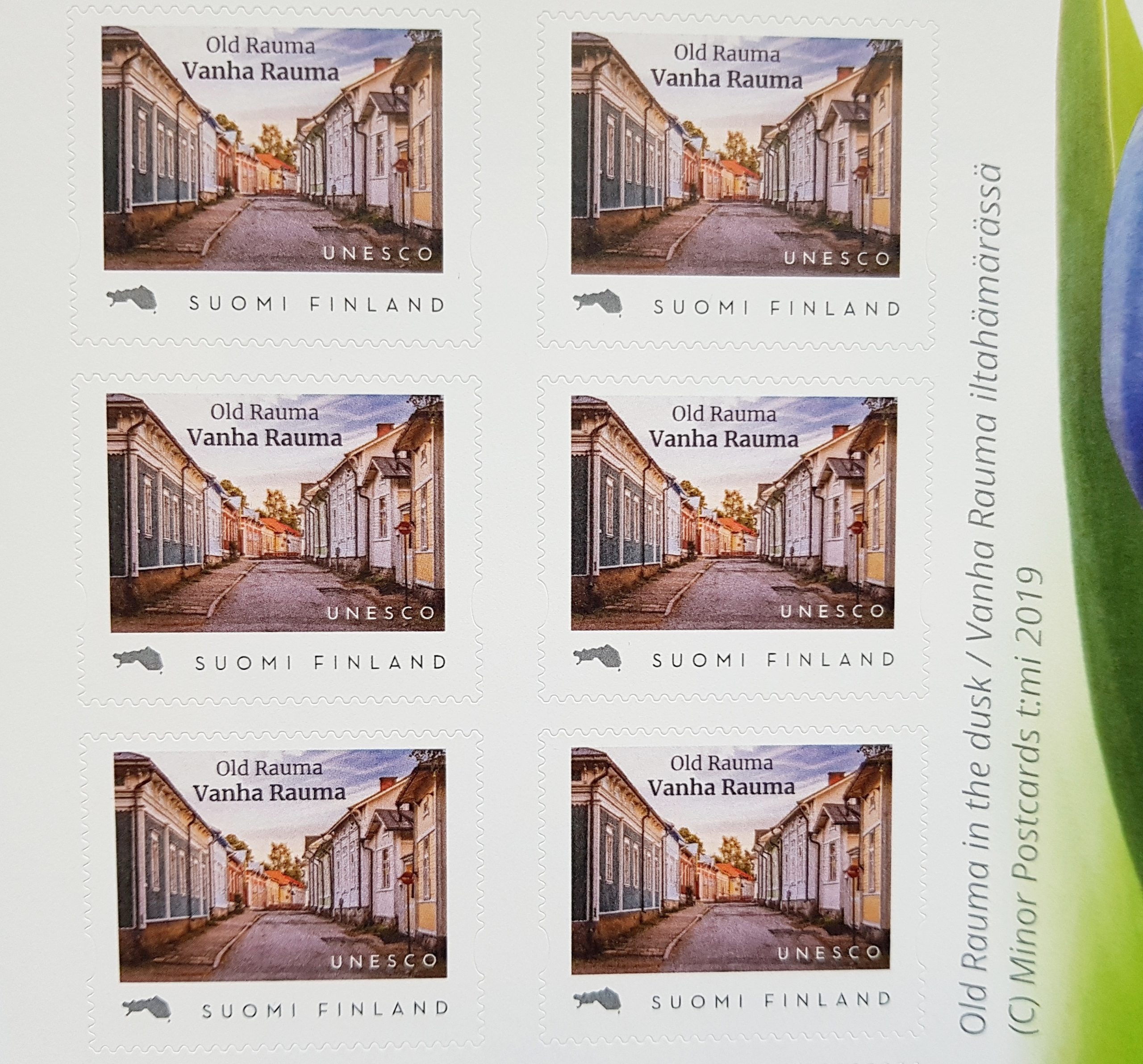 Unesco Old Rauma stamp - Image 2