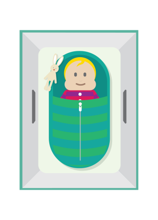 Baby in a box - emoji